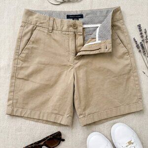 Tommy Hilfiger Tan Chino Shorts Women's Size 6 Khaki